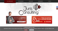Desktop Screenshot of jurisconsulting.fr