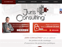 Tablet Screenshot of jurisconsulting.fr